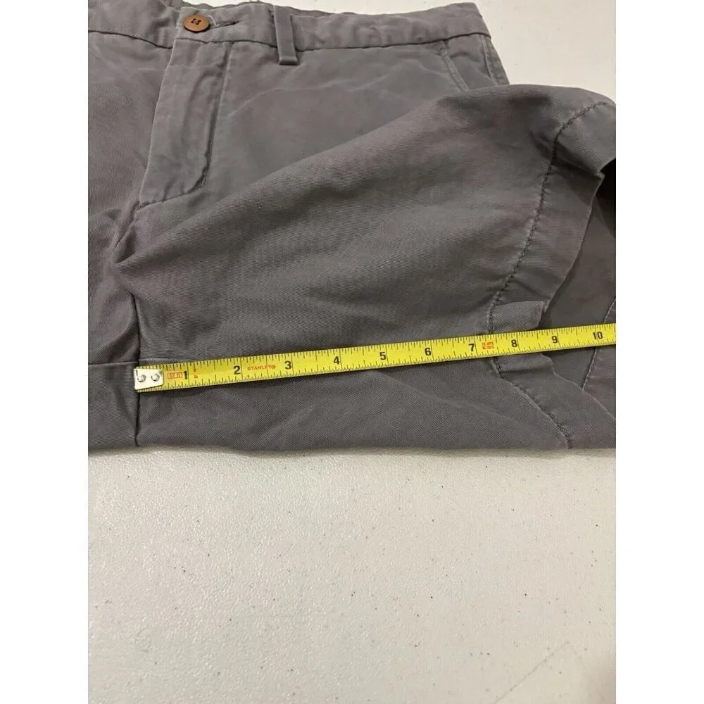 Tommy Bahama Preppy Chino Shorts Gray Men 34 Classic Fit